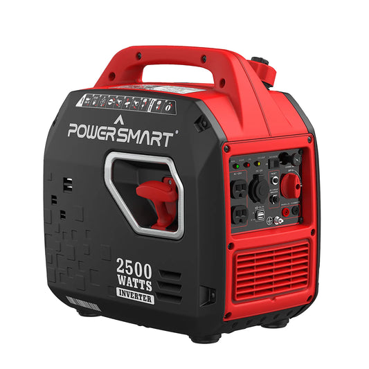 2500W Quiet Inverter Generator, Gas Powered Portable Generator for Camping, RV, Home Emergency, EPA Compliant
