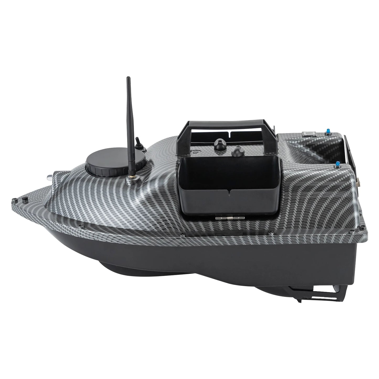 Rechargeable GPS Fishing Bait Boat with 2 Batteries 16 Positioning Points 2kg Load Bait Boat
